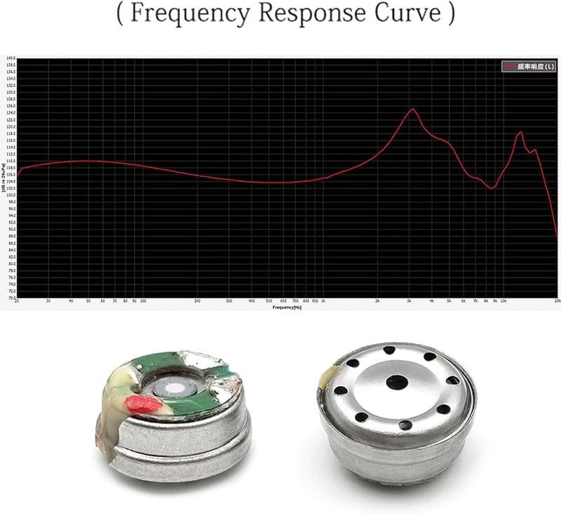وحدة محرك ديناميكي مزدوجة الغرفة 10مم DLC CNT سماعات استوديو صوتي داخلي خارجي عالي الدقة - Image 5
