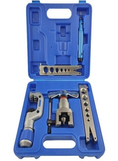 Copper Tube Flare Expansion Tube Reamer 45 Angle Eccentric Expander Brake Line Flaring Tool Kit Flaring Tool Kit 1/4”-3/4” HVAC Single Flare Tool 45° 45° Eccentric Tube Flaring Tool with Pipe Cutter f