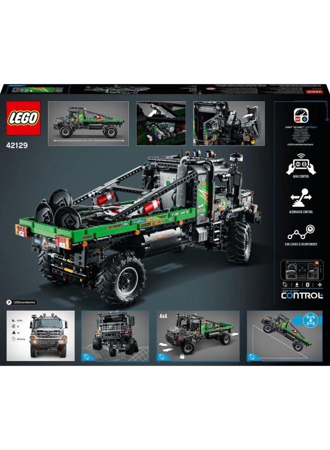 LEGO Technic 4x4 Mercedes-Benz Zetros Trial Truck 42129 Building Kit (2,110 Pieces) - Image 5