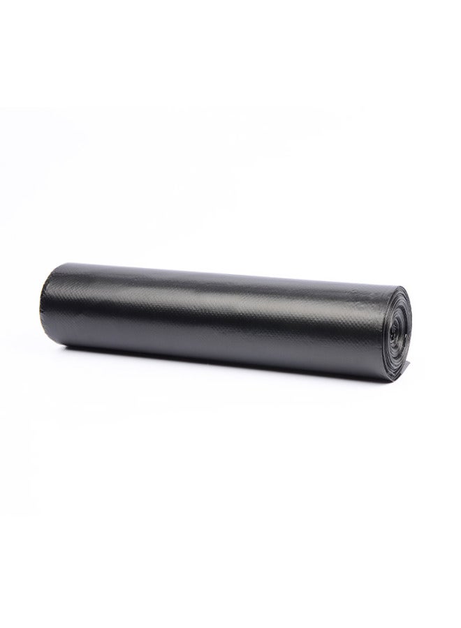 Yekee Flat-top Garbage Bags, Black, 45cm*50cm, 200 Count, Single-sided 1 Micron Thick, Household Perforated Garbage Bags, Y-9711 - Image 2
