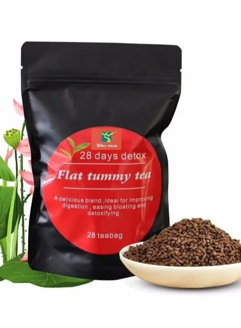 Wins Town Detox Tummy Tea Bags, 28 Days Weight Loss Slimming Tea, Slimming Diet Herbal Tea  - Image 1