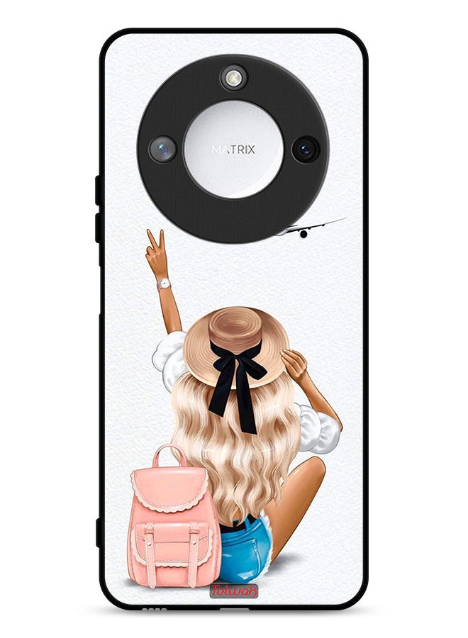 Tolwak Honor X9c Smart 5G Protective Case Cover Girl Love Travel - Image 1