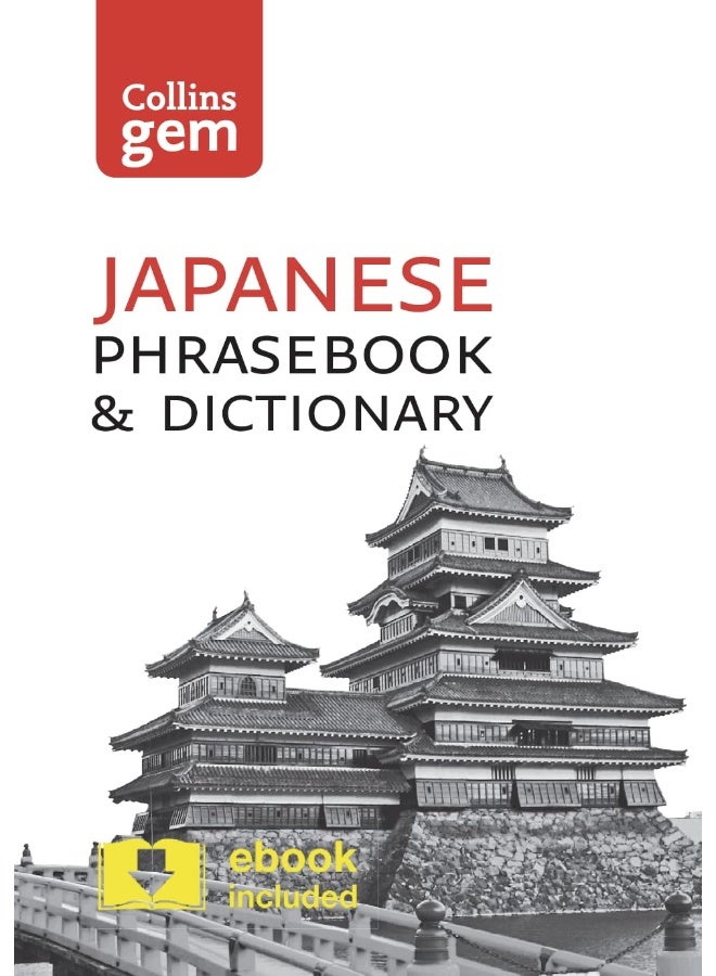 Collins Japanese Phrasebook and Dictionary Gem Edition: Essential Phrases and Words in a Mini, Travel-Sized Format - Image 1