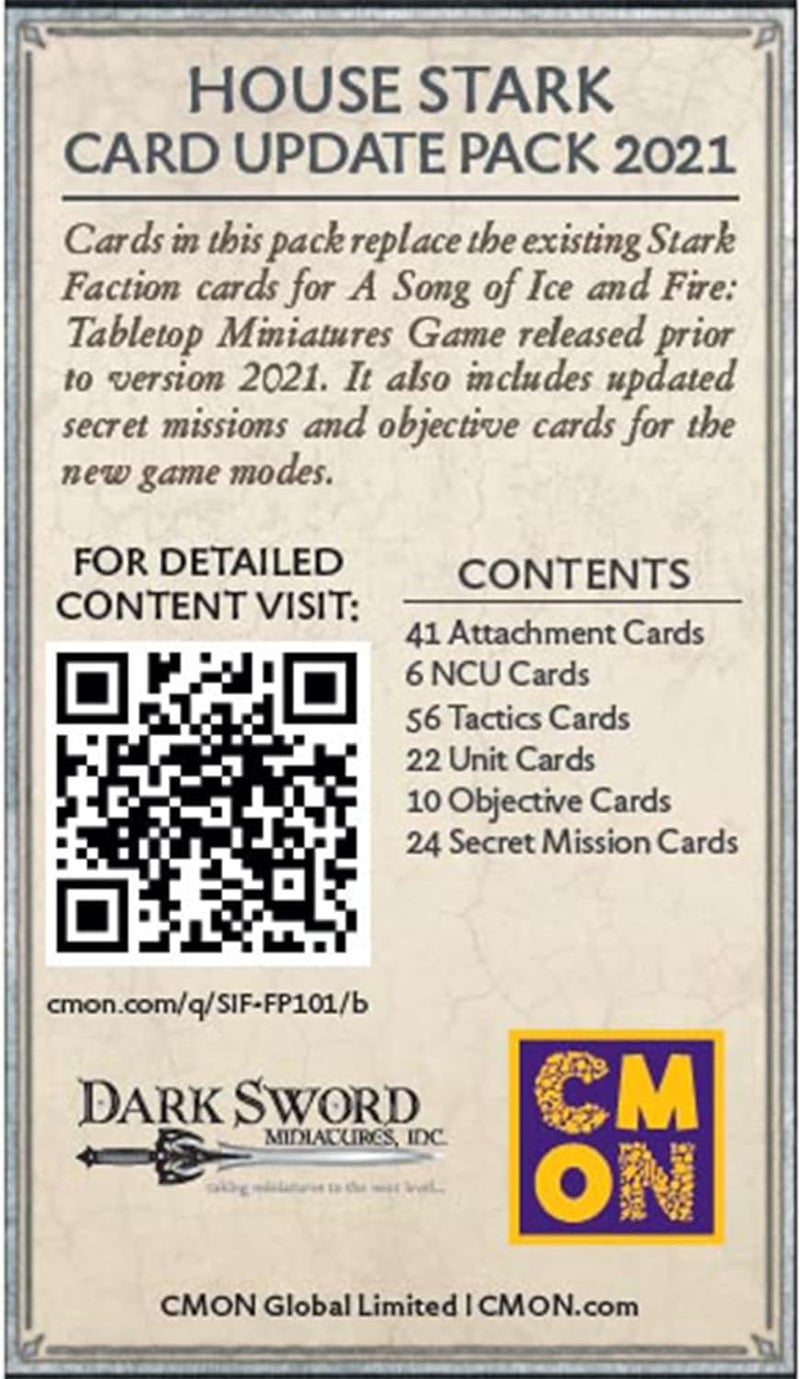 CMON A Song of Ice and Fire Tabletop Miniatures Stark Faction Pack | Strategy Game for Teens and Adults | Ages 14+ | 2+ Players | Average Playtime 45-60 Minutes | Made by CMON  (SIFFP01) - Image 4