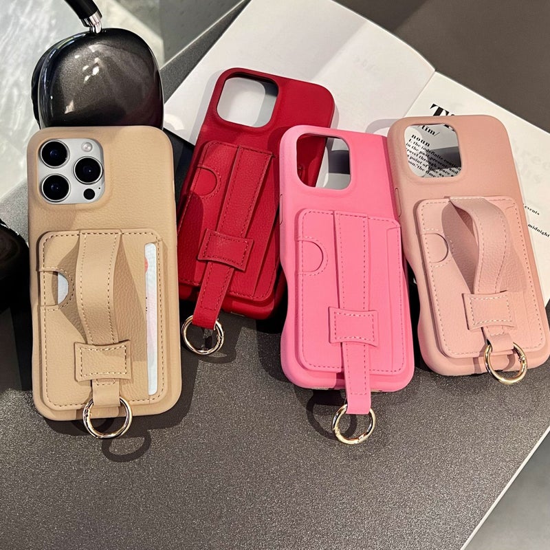 Suitable for Apple 14/15 Case 17Promax Trendy Brand Iphone11/12/13 Stand Phone Case Wholesale Anti-Slip - Image 3