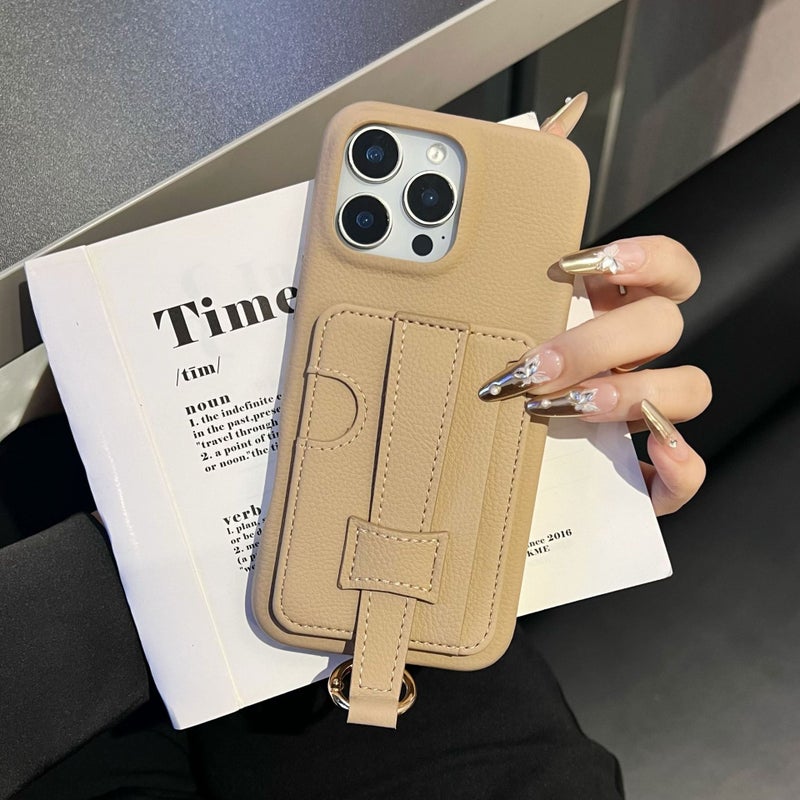 Suitable for Apple 14/15 Case 17Promax Trendy Brand Iphone11/12/13 Stand Phone Case Wholesale Anti-Slip - Image 5