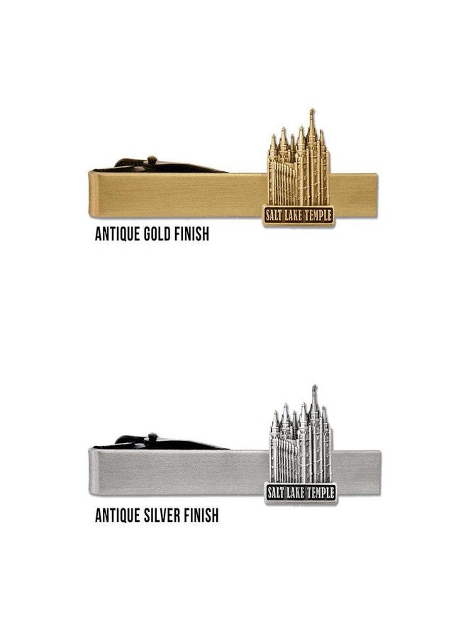 Ringmasters LDS Salt Lake City Utah Temple Gold Steel Tie Bar - Tie Clip - Priesthood Gift, LDS Missionary, Tie Clip - Image 4