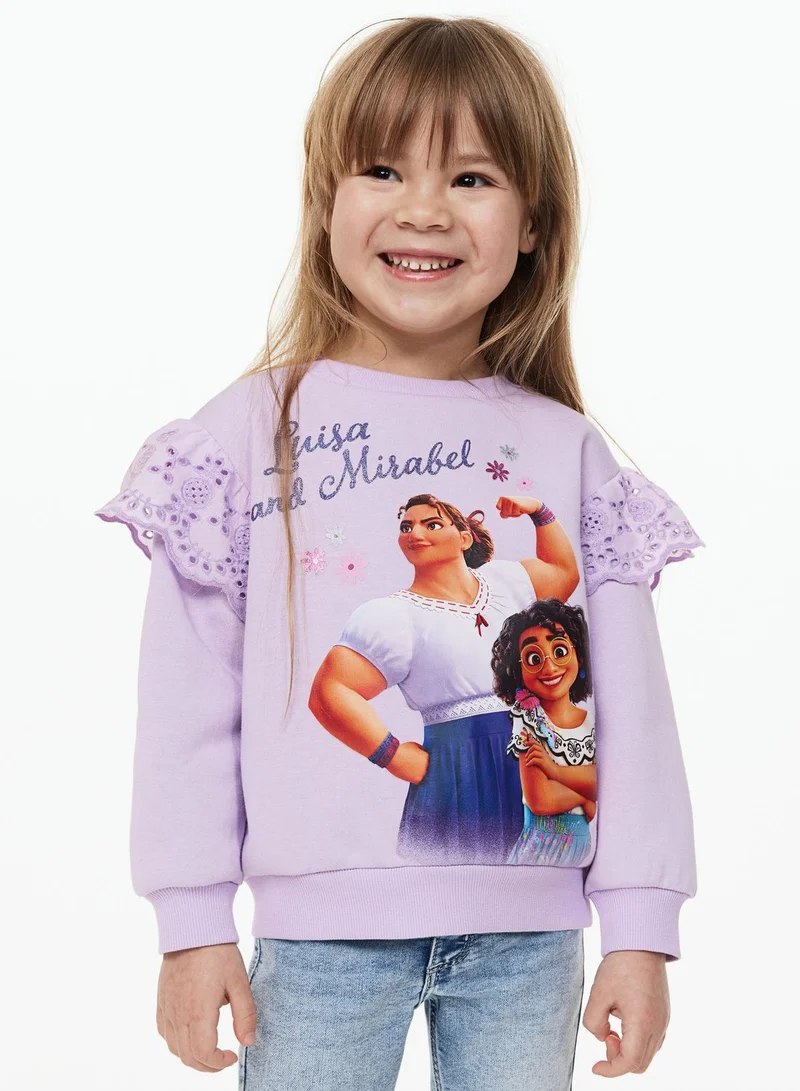 H&M Kids Graphic Print Sweatshirt