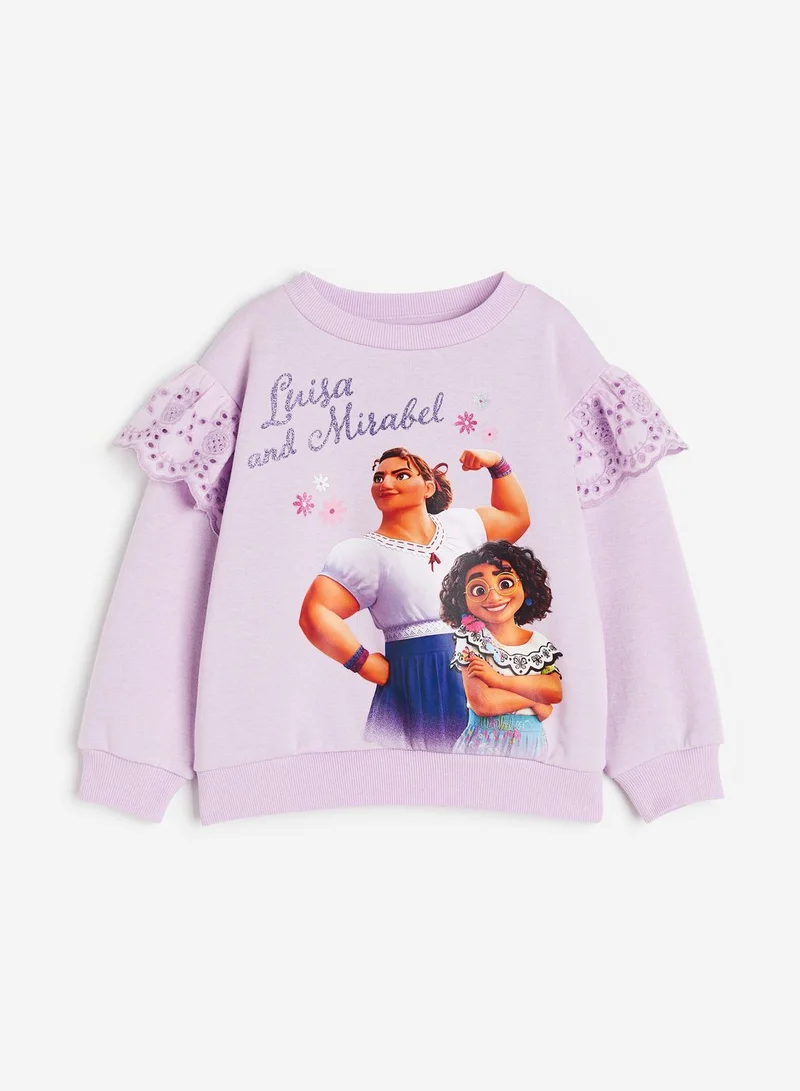 H&M Kids Graphic Print Sweatshirt