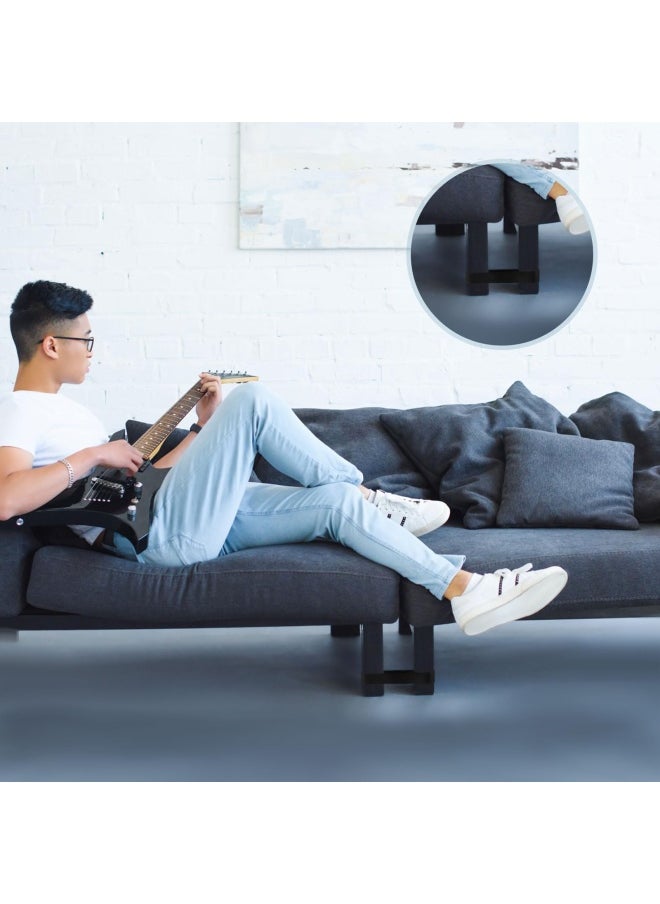 Outus Sectional Couch Connectors Small Couch Sofa Couch Straps Sofa Rubber Band For Sliding Sofa  Black  - Image 3