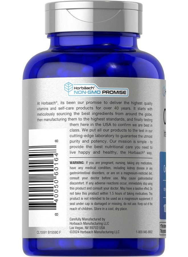 Horbäach Colon Cleanse | 100 Capsules | Non-GMO & Gluten Free Colon Cleanser Pills for Adults | with Ozonated Magnesium - Image 3