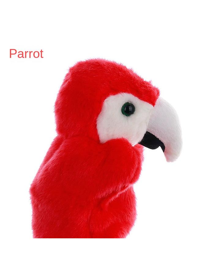 Bluejw New Plush Toy Hand Puppet Bird Animal Parrot Children Doll Kindergarten Teaching Toy In Stock Distribution - Image 4