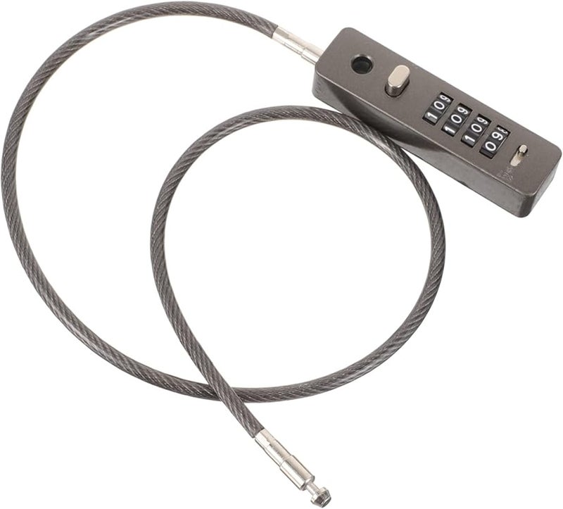 Resettable Combination Cable Lock for Luggage Bicycles Helmets Portable Travel Security - Image 2