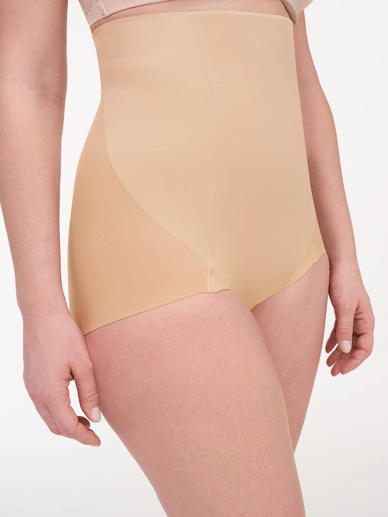Chantelle Women's Basic Shaping High Waist Brief Shaper, Ultra Nude, Medium - Image 3