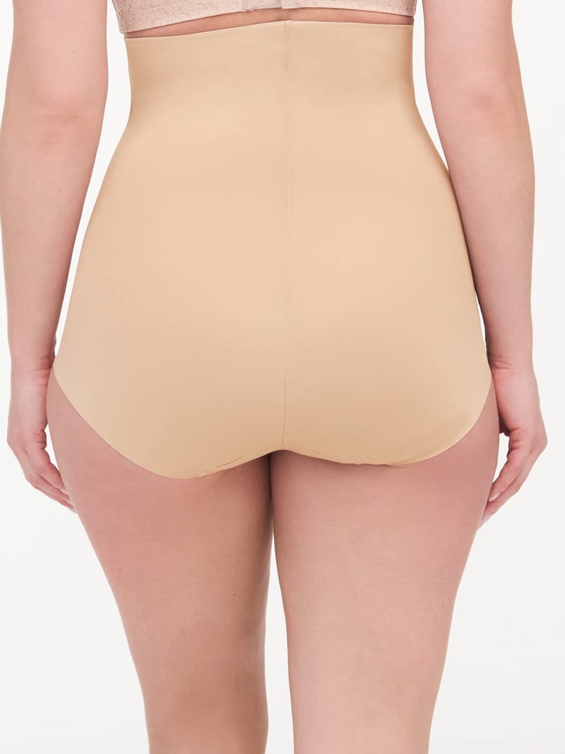 Chantelle Women's Basic Shaping High Waist Brief Shaper, Ultra Nude, Medium - Image 4