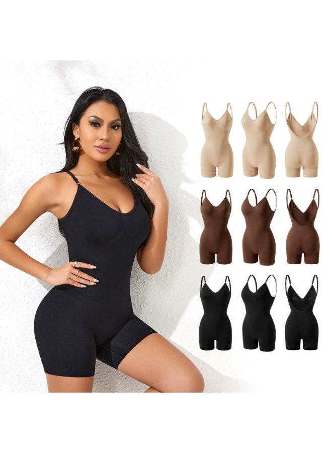 general EUYZOU Shapewear Bodysuit for Women Tummy Control Seamless Body Shaper Top - Image 2