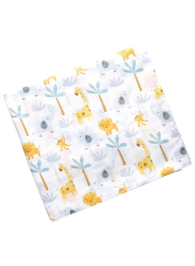 Stephen Joseph Muslin Swaddle Blanket For Baby Girls And Boys Newborn Receiving Blanket For Swaddling 100% Cotton Baby Swaddle Wrap Receiving Swaddle Wrap 47 X 47 Inches - Image 1