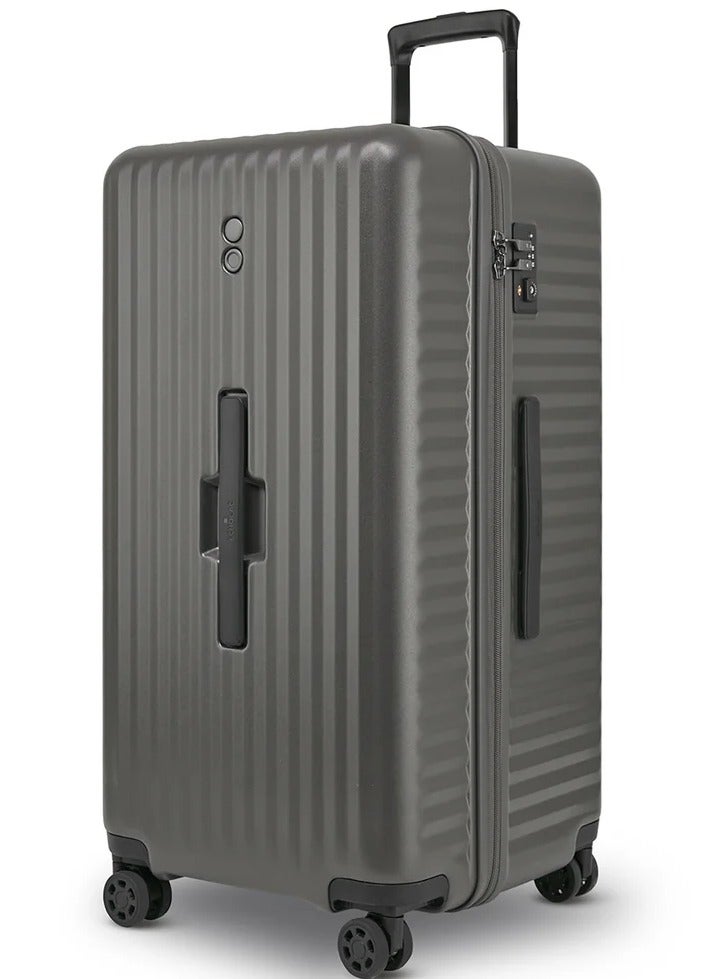 Echolac Celestra 75 Cm Hardcase 4-Double Wheeled Non-Expandable Check-In Luggage Trolley - Grey - Image 2