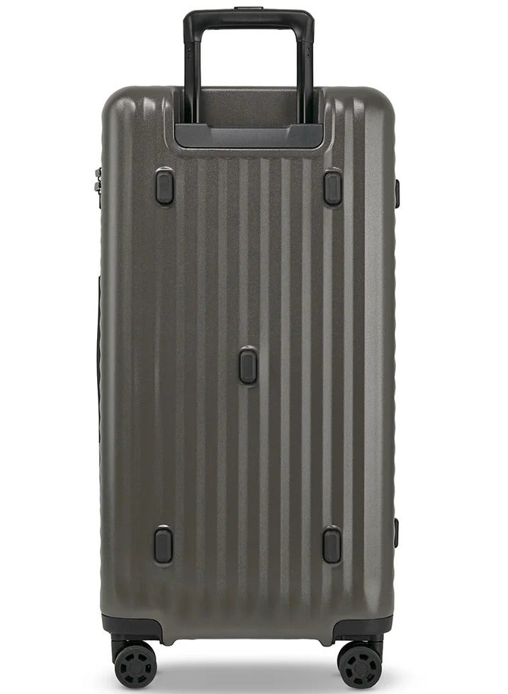 Echolac Celestra 75 Cm Hardcase 4-Double Wheeled Non-Expandable Check-In Luggage Trolley - Grey - Image 4