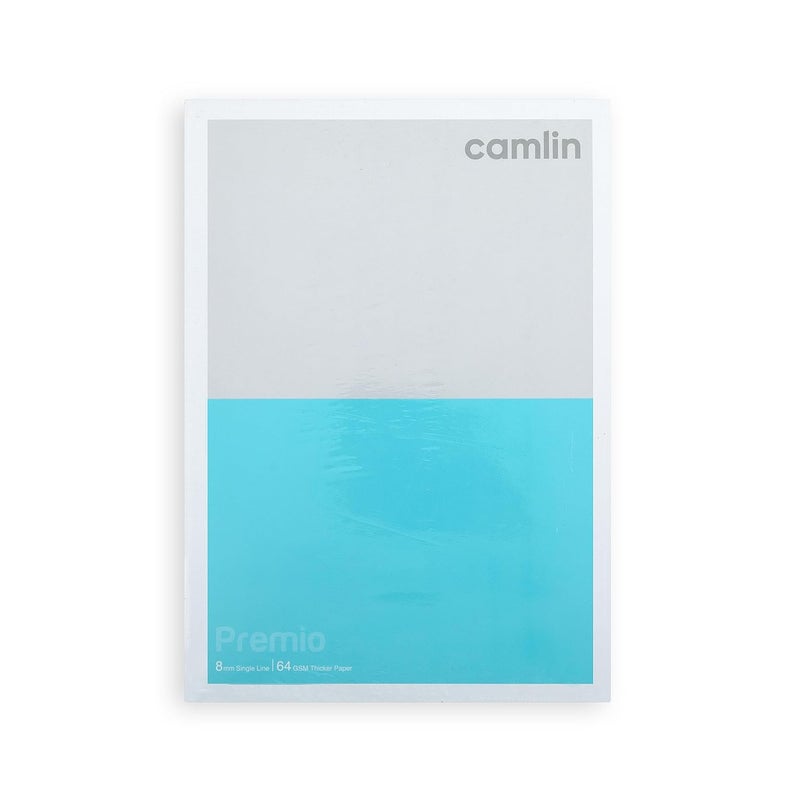 Camlin Premio 64 GSM Single Line 300 pages Notebook pack of 2 - Image 1