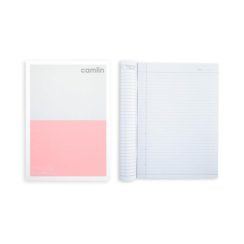 Camlin Premio 64 GSM Single Line 300 pages Notebook pack of 2 - Image 4