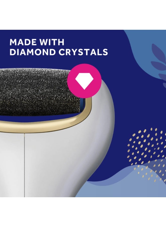 Dr. Scholl's Amope Pedi Perfect Electric Foot File, Electronic Foot Exfoliator Pedicure Tool - Image 5