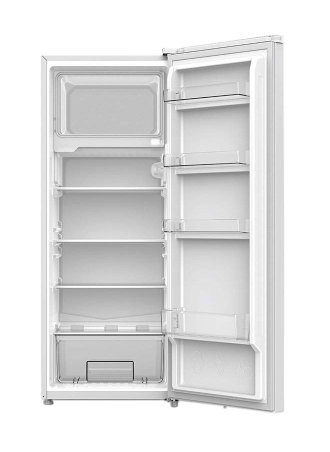 ClassPro - Single Door Refrigerator 173L Defrost System Interior LED D Class Silver - Image 1