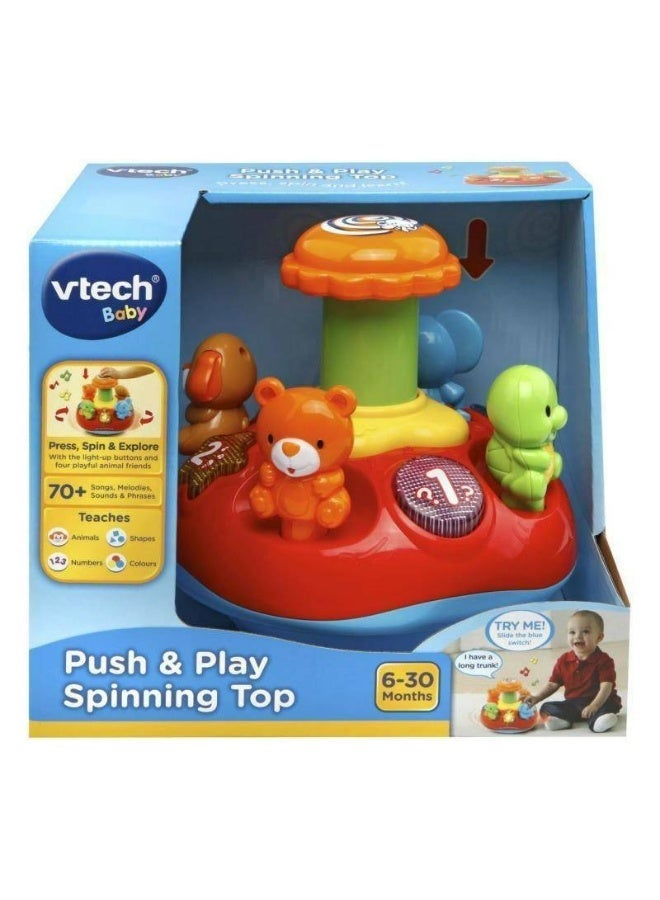 vtech Push & Play Spinning Top - Image 3