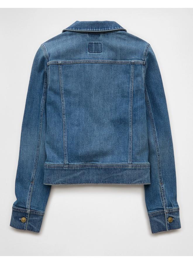 American Eagle AE Preppy Denim Jacket - Image 2
