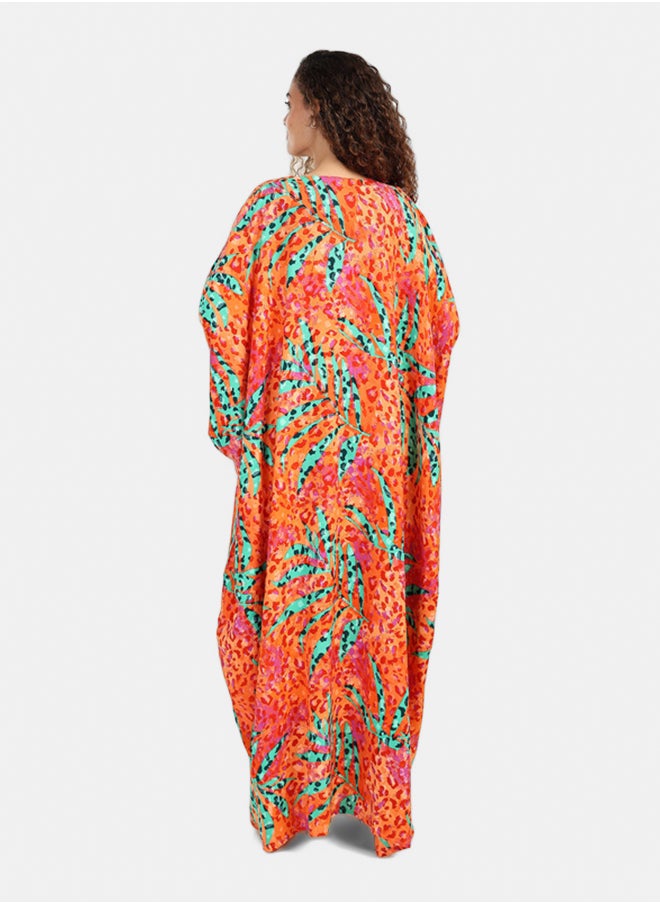 Printed Maxi Abaya