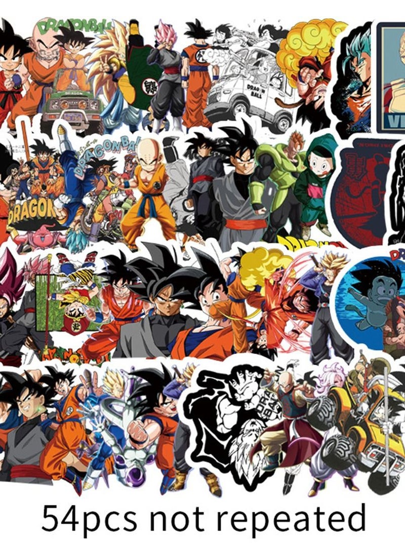 general 50-Piece Dragon Ball Cute Vinyl Waterproof Sticker - Image 2
