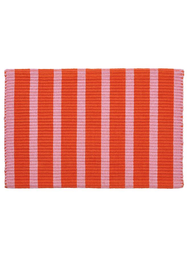 erorex Door mat, pink/orange, 40x60 cm - Image 1