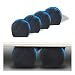 MORNYRAY Tire Covers 4 PackWaterproof AntiUV Snow Sun Rain Tire Covers for RVTruck SUV Trailer Camper - Image 2