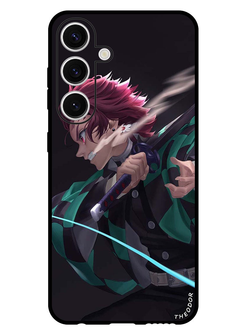 Theodor Protective Case Anti Scratch Shock Proof Bumper Cover For Samsung Galaxy S24 anime - Image 1