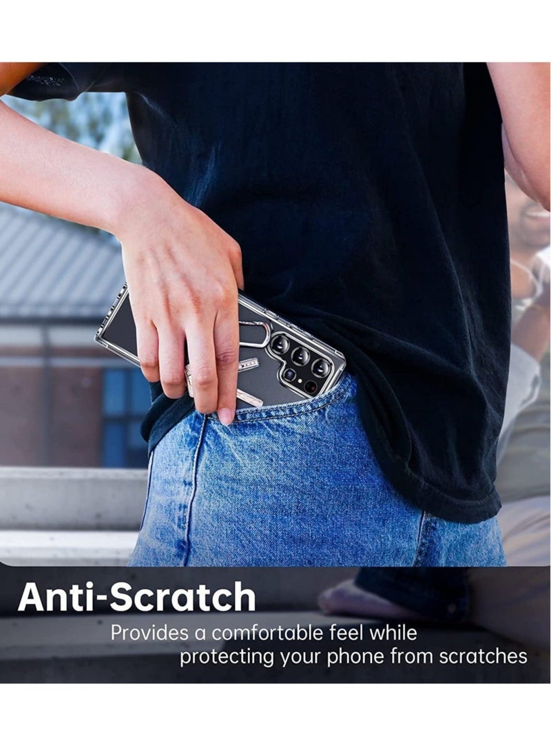 Raxoom [5-in-1] for Samsung Galaxy S22 Ultra Case,2 Packs Camera Lens Protector + 2 Packs Soft Screen Protector,Matte-Finish, All-Round Protection, Shockproof, Anti-Scratches Kit for Galaxy S22 Ultra 5G - Image 5