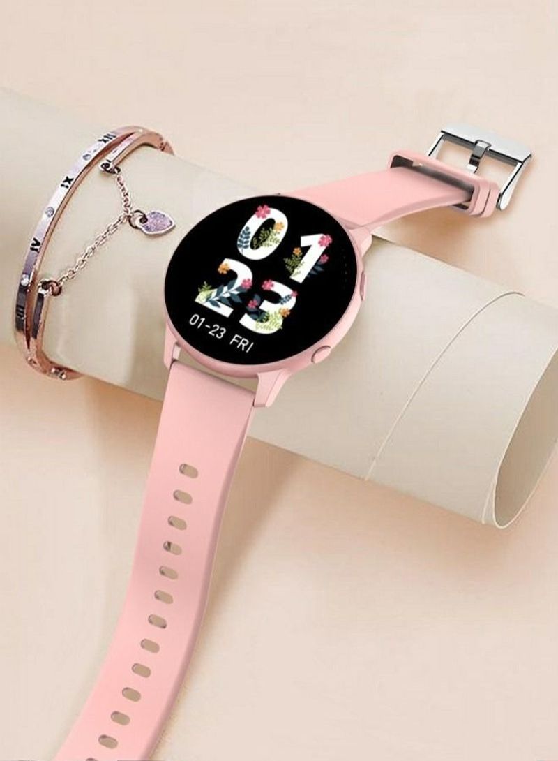 NIBEMINENT Fitness Watch Available for Android & IOS Phones Pink - Image 4
