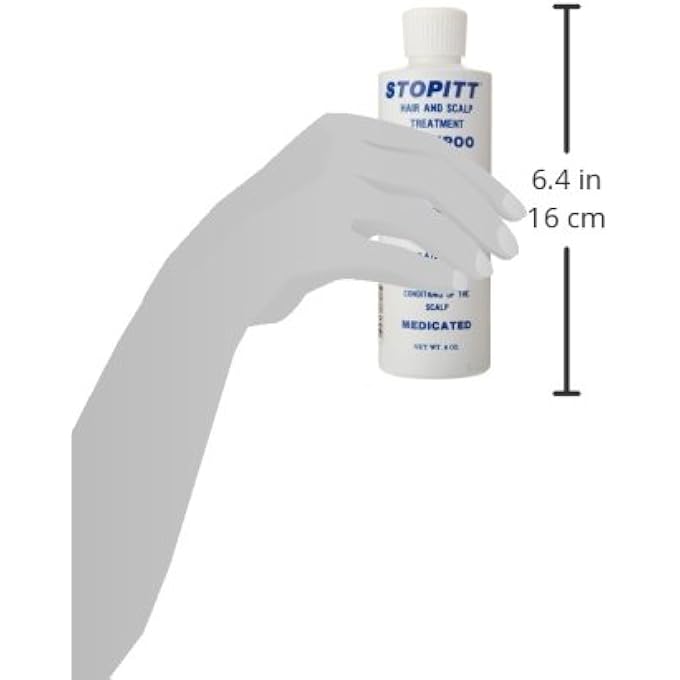 Stopitt HAIR AND SCALP TREATMENT SHAMPOO, 8 OUNCE - Image 3