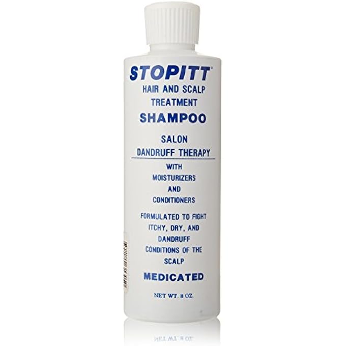 Stopitt HAIR AND SCALP TREATMENT SHAMPOO, 8 OUNCE - Image 1