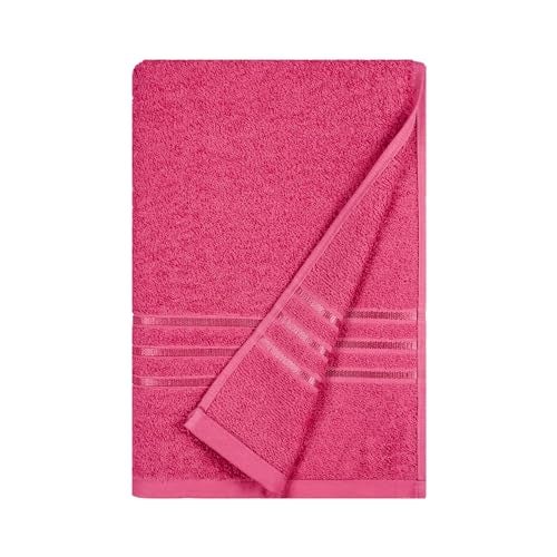 MYTRIDENT Comfort Living Bath Towels | Quick Drying | Travel Friendly | for Men/Women|1 Piece Large Size |100% Cotton 400 GSM |70 cms x 140 cms - Multicolor - Image 2