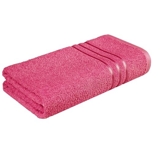 MYTRIDENT Comfort Living Bath Towels | Quick Drying | Travel Friendly | for Men/Women|1 Piece Large Size |100% Cotton 400 GSM |70 cms x 140 cms - Multicolor - Image 1