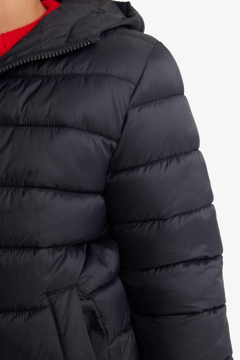 DeFacto Boy Waterproof Hooded Jacket - Image 4