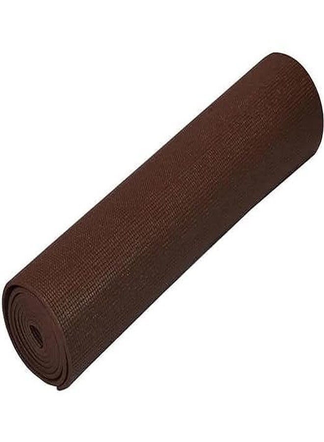 Yoga Mats for Women and Men NBR Material with Carrying Strap, Extra Thick Exercise Mats for Workout Yoga Mat for Women for Workout, Yoga, Fitness, Exercise Mat Anti Slip Yoga Mats (4mm) (Wine)