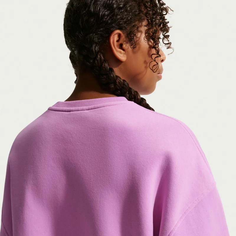 Nike Kids' Sportswear Club Boxy Sweatshirt (Older Kids)