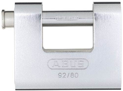 ABUS 9280 Monoblock Solid Brass with Steel Jacket Padlock Keyed Alike