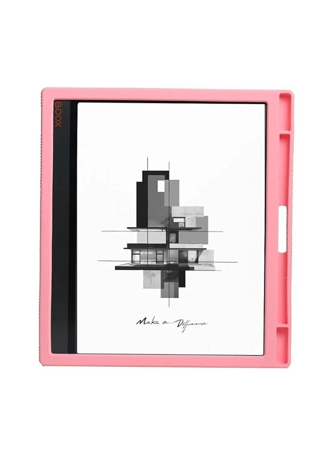 general Slim Silicone Back Cover Compatible with Onyx Boox Note Air 4 C 10.3" (2024) Case with Pencil Holder eBook Soft Protective Shell for Boox Note Air 4 C