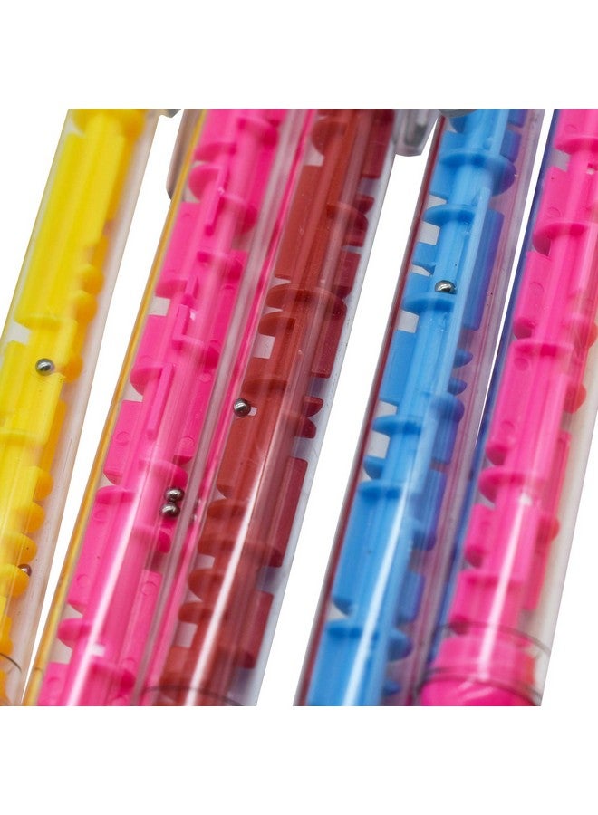 Maydahui 15PCS Maze Puzzle Shape Ballpoint Pen Novelty Creative Pens Blue Ink for Adults Student - Image 4