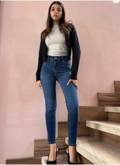 Skinny - High-Waist Classic Blue Jeans - pzsku/ZBBAAF31B0A8469937AA3Z/45/_/1740838497/f63f994a-b358-4230-a92e-ef172860ddb1