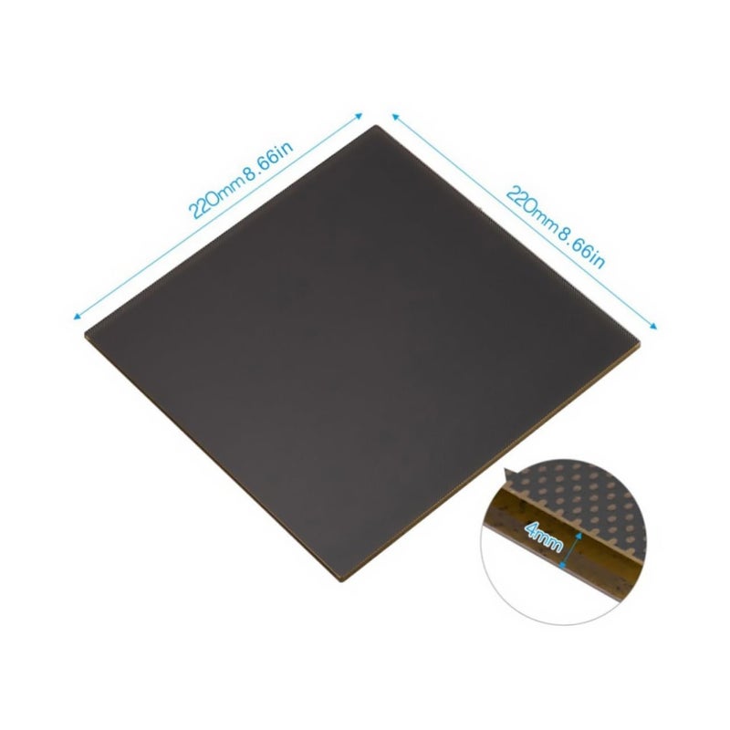Anet 3D Printer Tempered Glass Platform Easy Remove Clean Surface Build Plate - Image 3