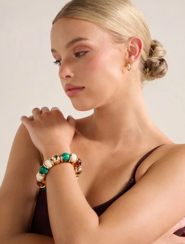 فورايفر نيو Signature Eloise Statement Bead Bracelet