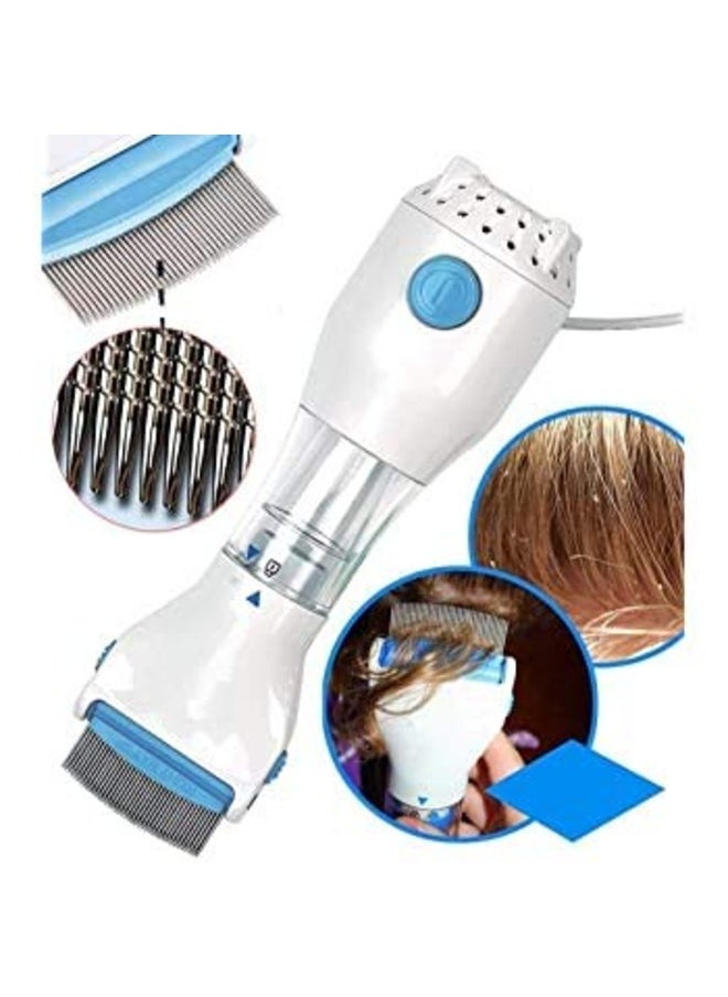 Licetec V-Comb - Electric Head Lice Vacuum Comb, Electric Comb Lice Removal, Head Lice Treatment, Electric Head Lice Comb, Hair Cleaner Is Easy To Use And Suitable For Children - Image 1